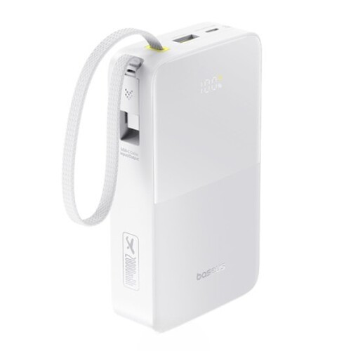 Купить Портативный аккумулятор Baseus EnerFill Bipow2 Pro белый в интернет-магазине DNS. Характеристики, цена Baseus EnerFill Bipow2 Pro | 9309204.