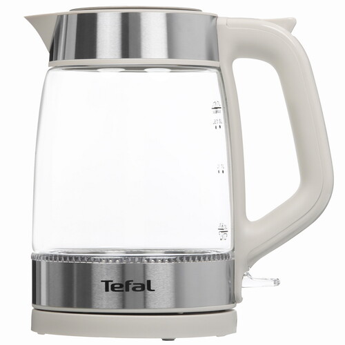 Купить Электрочайник Tefal Glass Kettle KI605B30 серый в интернет-магазине DNS. Характеристики, цена Tefal Glass Kettle KI605B30 | 5606090.