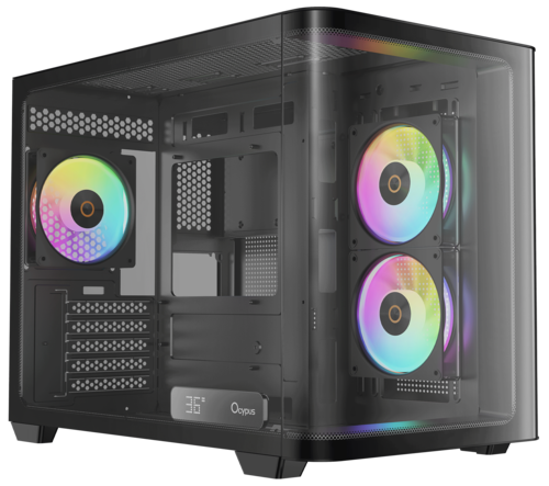 Купить Корпус Ocypus Iota C50 Curve ARGB [Iota-C50-BKD300CD-GL] черный в интернет-магазине DNS. Характеристики, цена Ocypus Iota C50 Curve ARGB | 5637725.