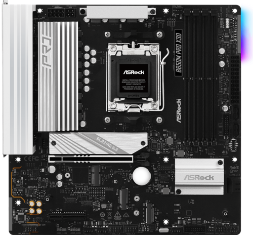Купить Материнская плата ASRock B650M Pro X3D в интернет-магазине DNS. Характеристики, цена ASRock B650M Pro X3D | 5637082.