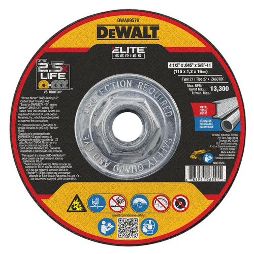 Купить Диск отрезной DeWalt DWA8957H в интернет-магазине DNS. Характеристики, цена DeWalt DWA8957H | 5938525.
