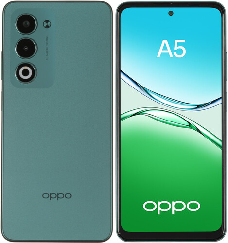 Купить 6.67" Смартфон OPPO A5 256 ГБ зеленый в интернет-магазине DNS. Характеристики, цена OPPO A5 | 5632149.