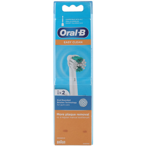 Купить Набор сменных насадок Braun Oral-B Easyclean EB17B-2 в интернет-магазине DNS. Характеристики, цена Braun Oral-B Easyclean EB17B-2 | 9355675.