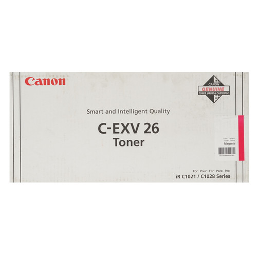 Купить Картридж лазерный Canon C-EXV26 пурпурный, с чипом в интернет-магазине DNS. Характеристики, цена Canon C-EXV26 | 0186950.