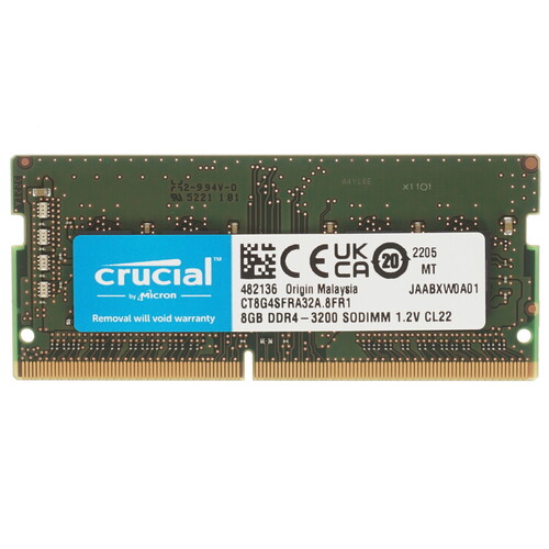 Купить Оперативная память SODIMM Crucial [CT8G4SFRA32A] 8 ГБ в интернет-магазине DNS. Характеристики, цена Crucial | 5072126.