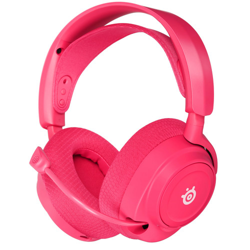 Купить Беспроводные/проводные наушники SteelSeries Arctis Nova 7X Gen 2  розовый 2025 в интернет-магазине DNS. Характеристики, цена SteelSeries Arctis Nova 7X Gen 2 | 5648888.