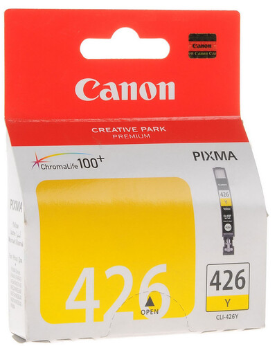 Купить Картридж Canon CLI-426Y желтый в интернет-магазине DNS. Характеристики, цена Canon CLI-426Y | 0125728.