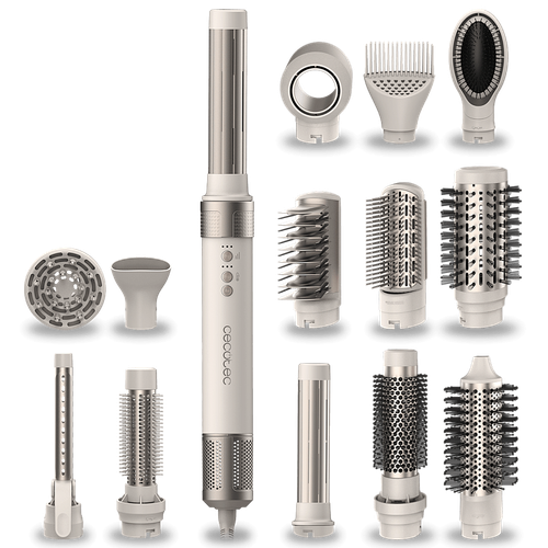 Купить Мультистайлер Cecotec Bamba CeramicCare AirGlam бежевый в интернет-магазине DNS. Характеристики, цена Cecotec Bamba CeramicCare AirGlam | 9343888.