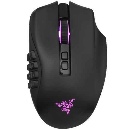 Купить Мышь беспроводная/проводная Razer Naga Pro [RZ01-03420100-R3G1] черный в интернет-магазине DNS. Характеристики, цена Razer Naga Pro | 5078600.