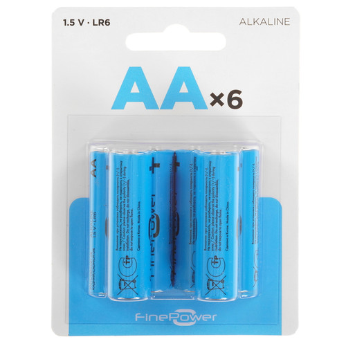 Купить Батарейка FinePower AA (LR6/ER14505/FR6/R6P) в интернет-магазине DNS. Характеристики, цена FinePower | 5424866.