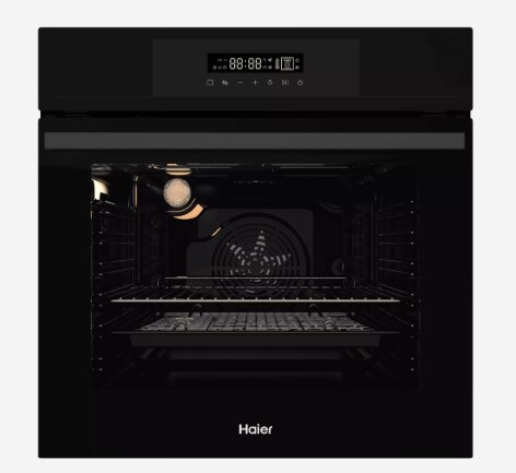Купить Электрический духовой шкаф Haier HOX-FP3AGB черный в интернет-магазине DNS. Характеристики, цена Haier HOX-FP3AGB | 9033895.