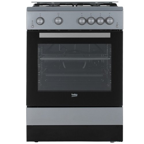 Купить Газовая плита Beko FSG62110DSCS серебристый в интернет-магазине DNS. Характеристики, цена Beko FSG62110DSCS | 8140122.
