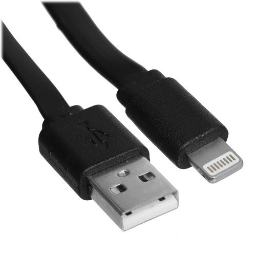 Купить Кабель Aceline Lightning 8-pin - USB Type-A черный 1 м в интернет-магазине DNS. Характеристики, цена Aceline | 9086516.