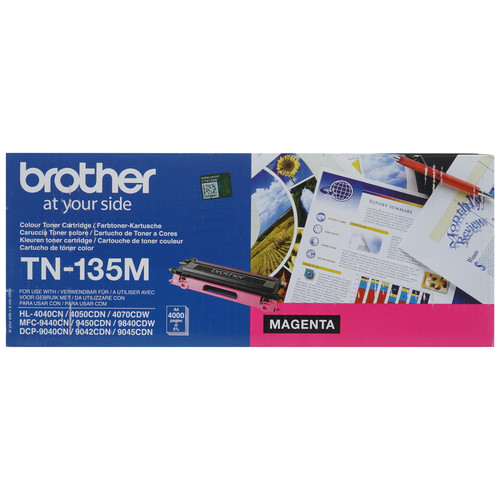 Купить Картридж лазерный Brother TN-135M пурпурный в интернет-магазине DNS. Характеристики, цена Brother TN-135M | 7974244.