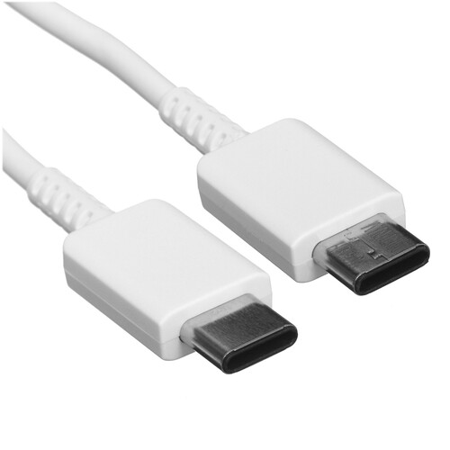 Купить Кабель Samsung USB Type-C - USB Type-C белый 1 м в интернет-магазине DNS. Характеристики, цена Samsung | 9119146.