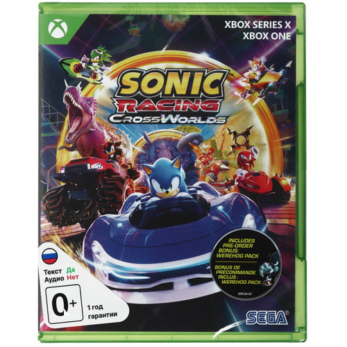 Купить Игра Sonic Racing: Crossworlds (Xbox Series X) в интернет-магазине DNS. Характеристики, цена Sonic Racing: Crossworlds | 5638145.