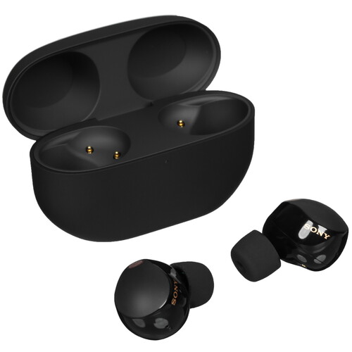 Купить Наушники TWS Sony WF-1000XM5  черный 2023 в интернет-магазине DNS. Характеристики, цена Sony WF-1000XM5 | 5434889.