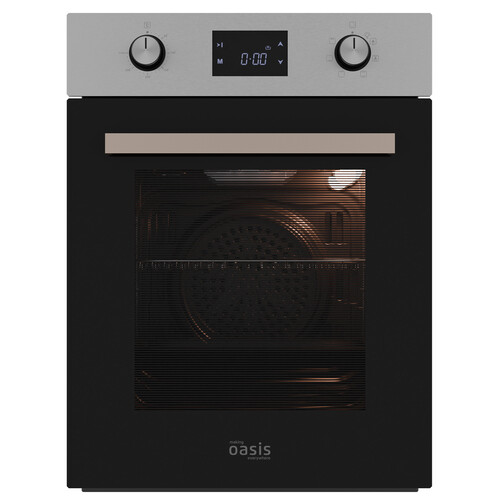 Купить Электрический духовой шкаф Oasis D-45SN серебристый в интернет-магазине DNS. Характеристики, цена Oasis D-45SN | 9136719.