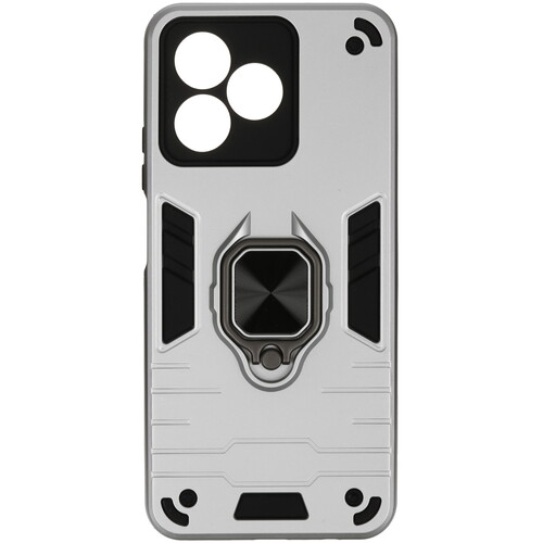 Купить Накладка  DF Armor Case для realme C51/ C53/ Note 50 серебристый/черный в интернет-магазине DNS. Характеристики, цена DF Armor Case | 5483748.