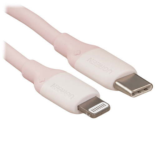 Купить Кабель Ugreen Lightning 8-pin - USB Type-C розовый в интернет-магазине DNS. Характеристики, цена UGREEN US387 | 9983422.