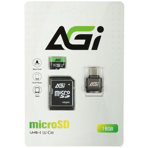 Купить Карта памяти AGI Choice TF138 microSDHC 16 ГБ [AGI016G2ETF138-R3] в интернет-магазине DNS. Характеристики, цена  | 9281795.