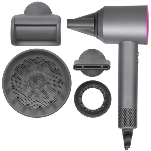 Купить Фен Aceline Super Hair Dryer серый/розовый в интернет-магазине DNS. Характеристики, цена Aceline Super Hair Dryer | 9089831.