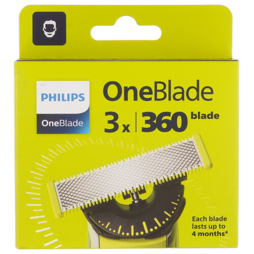 Купить Сменное лезвие Philips OneBlade QP430/50 в интернет-магазине DNS. Характеристики, цена Philips OneBlade QP430/50 | 9091665.