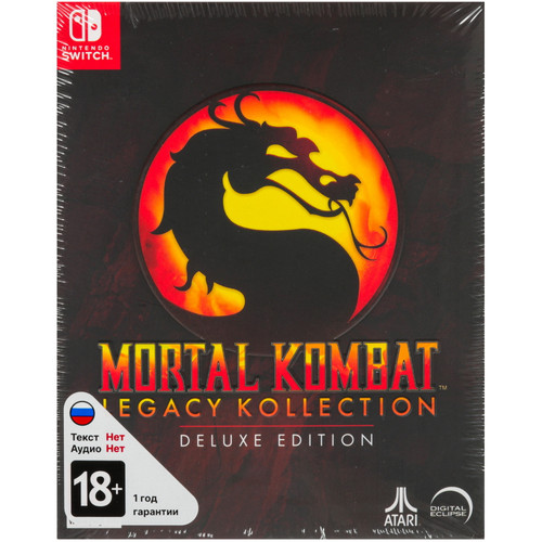 Купить Игра Mortal Kombat: Legacy Kollection - Deluxe Edition (Switch) в интернет-магазине DNS. Характеристики, цена Mortal Kombat: Legacy Kollection - Deluxe Edition | 5649824.