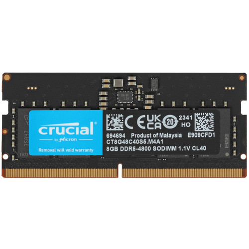 Купить Оперативная память SODIMM Crucial [CT8G48C40S5] 8 ГБ в интернет-магазине DNS. Характеристики, цена Crucial | 5650691.