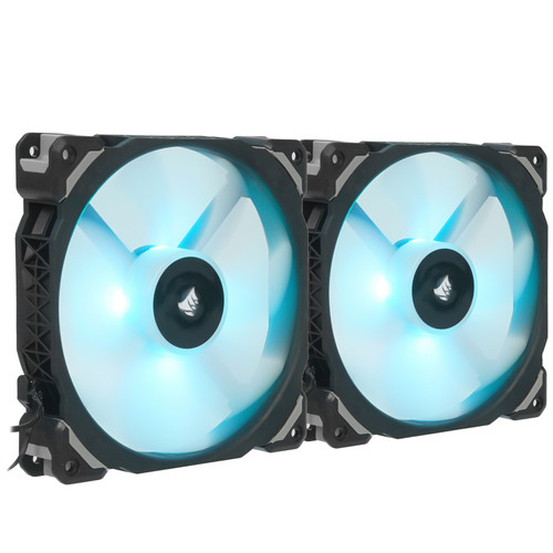 Купить Комплект вентиляторов Corsair ML140 Pro [C0-9050078-WW] черный в интернет-магазине DNS. Характеристики, цена Corsair ML140 Pro | 5610083.