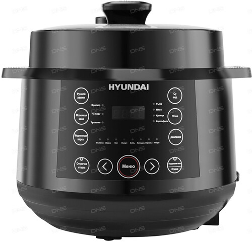 Купить Мультиварка Hyundai HYMC-2407 черный в интернет-магазине DNS. Характеристики, цена Hyundai HYMC-2407 | 9942931.