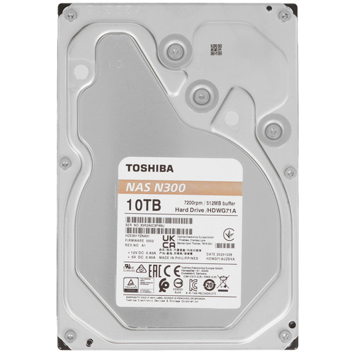 Купить 10 ТБ Жесткий диск Toshiba N300 [HDWG71AEZSTA] в интернет-магазине DNS. Характеристики, цена Toshiba N300 | 5616876.
