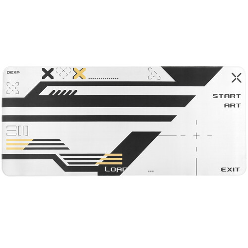 Купить Коврик DEXP Print Stream (XL) белый в интернет-магазине DNS. Характеристики, цена DEXP Print Stream | 9286083.
