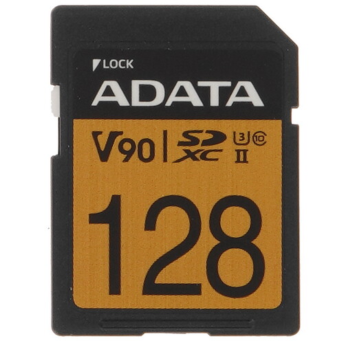 Купить Карта памяти ADATA Premier One SDXC 128 ГБ [ASDX128GUII3CL10-C] в интернет-магазине DNS. Характеристики, цена  | 5446195.