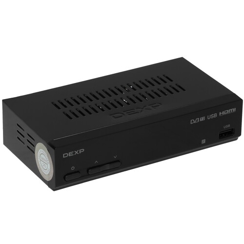 Купить Приставка для цифрового ТВ DEXP HD 8898M черный в интернет-магазине DNS. Характеристики, цена DEXP HD 8898M | 9056614.