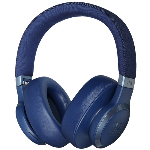 Купить Беспроводные/проводные наушники JBL Live 770NC  синий 2023 в интернет-магазине DNS. Характеристики, цена JBL Live 770NC | 5448296.