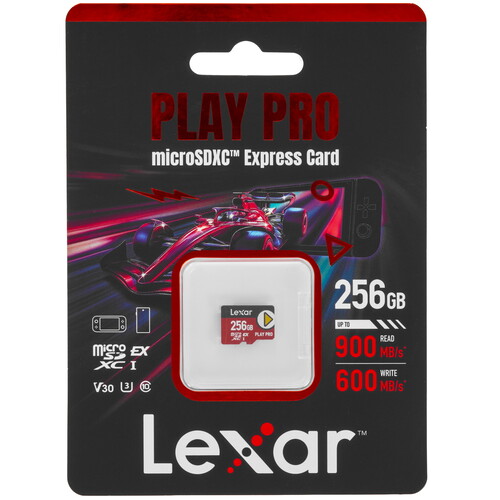 Купить Карта памяти Lexar PLAY PRO microSDXC 256 ГБ [LMSXPS0256G-BNNNG] в интернет-магазине DNS. Характеристики, цена  | 9262220.