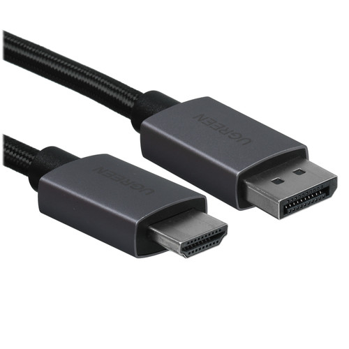 Купить Кабель однонаправленный Ugreen HDMI - DisplayPort, 2 м в интернет-магазине DNS. Характеристики, цена  | 9212990.