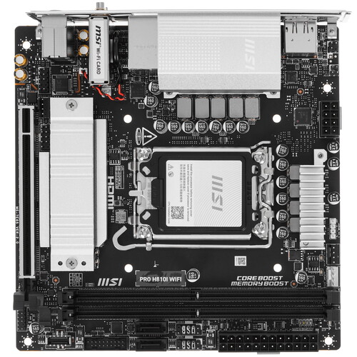Купить Материнская плата MSI PRO H810I WIFI в интернет-магазине DNS. Характеристики, цена MSI PRO H810I WIFI | 5637357.