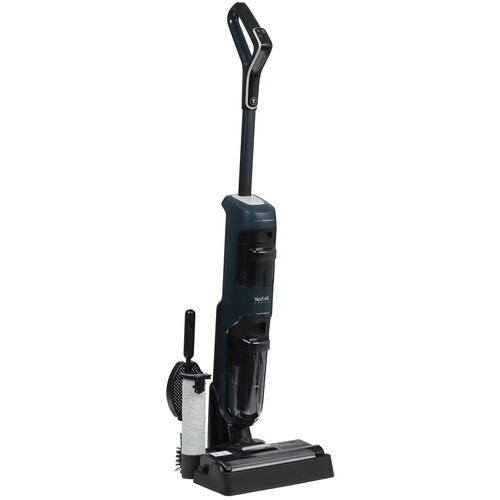 Купить Вертикальный пылесос моющий Tefal X-CLEAN 2 TRUST GF2251F3  черный в интернет-магазине DNS. Характеристики, цена Tefal X-CLEAN 2 TRUST GF2251F3 | 9316014.
