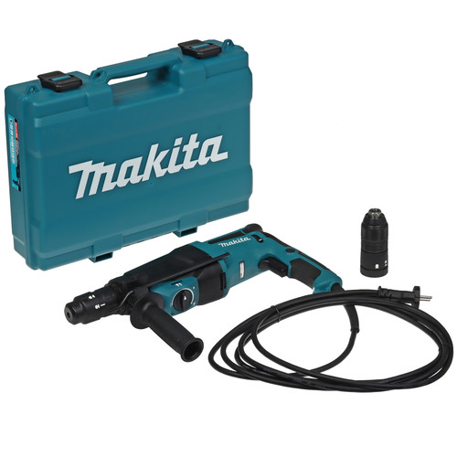 Купить Перфоратор Makita HR2670FT в интернет-магазине DNS. Характеристики, цена Makita HR2670FT | 5923681.