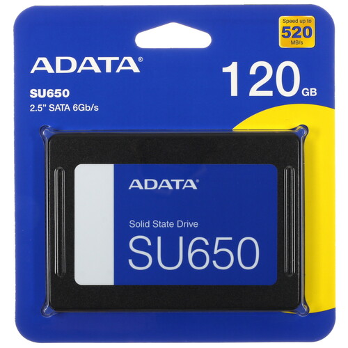 Купить 120 ГБ 2.5" SATA накопитель ADATA SU650 [ASU650SS-120GT-R] в интернет-магазине DNS. Характеристики, цена ADATA SU650 | 1306522.