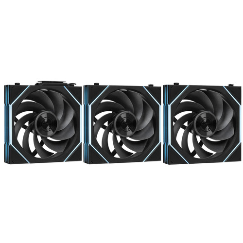 Купить Комплект реверсных вентиляторов LIAN LI UNI FAN TL WIRELESS 120-3 REVERS [G99.12RTL1W3B.R0] черный в интернет-магазине DNS. Характеристики, цена LIAN LI UNI FAN TL WIRELESS 120-3 REVERS | 5610963.
