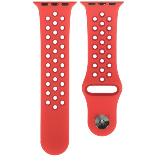 Купить Ремешок Aceline для Apple Watch 38/ 40/ 41mm красный в интернет-магазине DNS. Характеристики, цена Aceline Sport Silicone | 5430800.