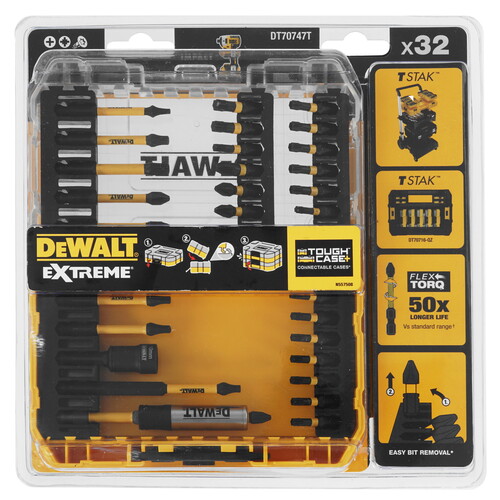 Купить Набор бит DeWALT FLEXTORQ DT70747T в интернет-магазине DNS. Характеристики, цена DeWALT FLEXTORQ DT70747T | 9013920.