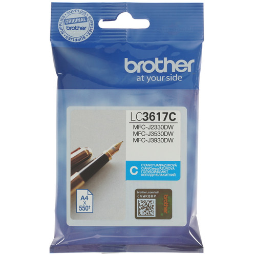 Купить Картридж Brother LC-3617C голубой в интернет-магазине DNS. Характеристики, цена Brother LC-3617C | 1175391.