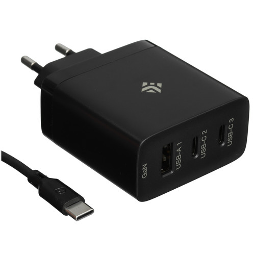 Купить Сетевое зарядное устройство DEXP GaN CB65ACC-2 черный в интернет-магазине DNS. Характеристики, цена DEXP GaN CB65ACC-2 | 9149678.