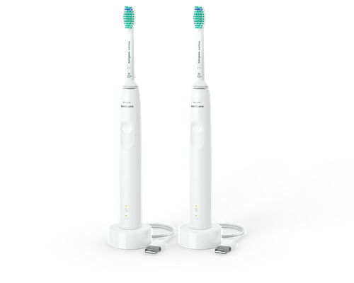 Купить Набор зубных щеток Philips Sonicare 3100 HX3675/13 белый в интернет-магазине DNS. Характеристики, цена Philips Sonicare 3100 HX3675/13 | 9435833.