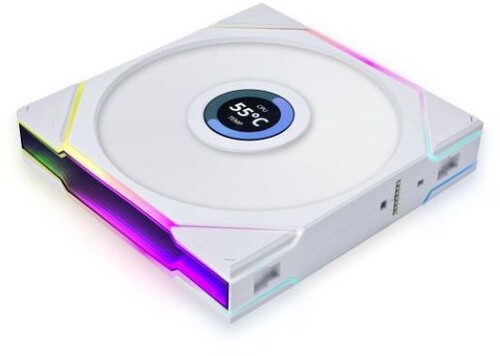 Купить Реверсный вентилятор LIAN LI UNI FAN TL WIRELESS LCD 140 [G99.14RTLLCD1W1W.R0] белый в интернет-магазине DNS. Характеристики, цена LIAN LI UNI FAN TL WIRELESS LCD 140 | 5621009.