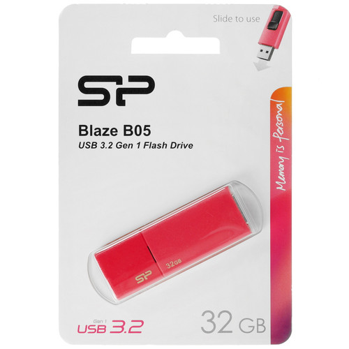 Купить Память USB Flash 32 ГБ Silicon Power Blaze B05 [SP032GBUF3B05V1H] в интернет-магазине DNS. Характеристики, цена Silicon Power Blaze B05 | 5930852.